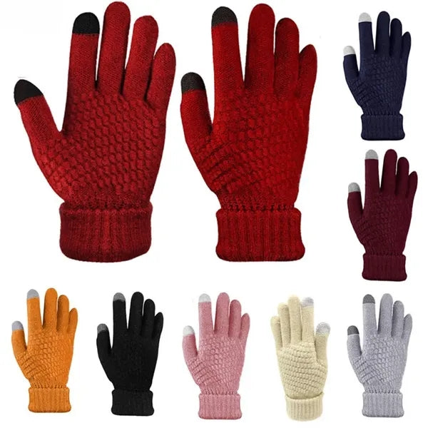 Custom Thick Adult Female Gloves W/ 2 Finger Touch