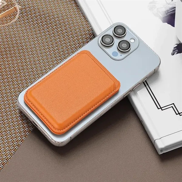 Mag Safe Wallet PU Mobile Holder