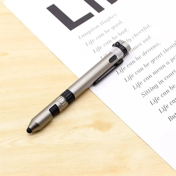 6 in 1 Compass Multifunctional Ballpoint Pen