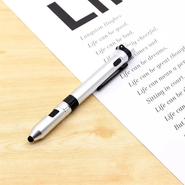 6 in 1 Compass Multifunctional Ballpoint Pen