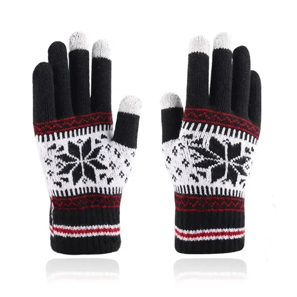 Adult Female Gloves W/ 3 Finger Touch