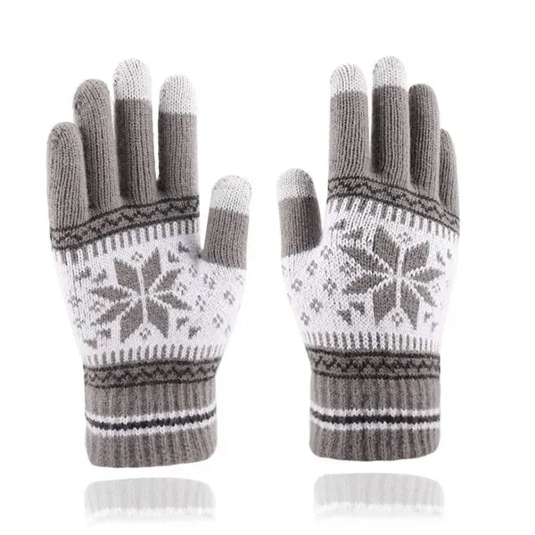 Adult Female Gloves W/ 3 Finger Touch