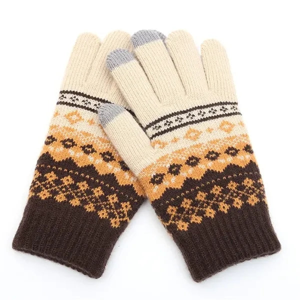 Adult Female Gloves W/ 3 Finger Touch