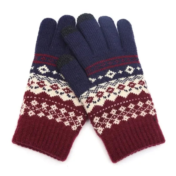Adult Female Gloves W/ 3 Finger Touch