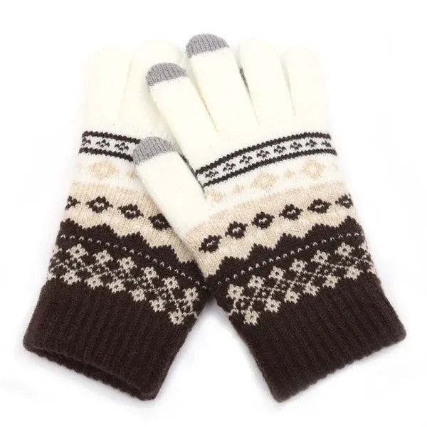 Adult Female Gloves W/ 3 Finger Touch