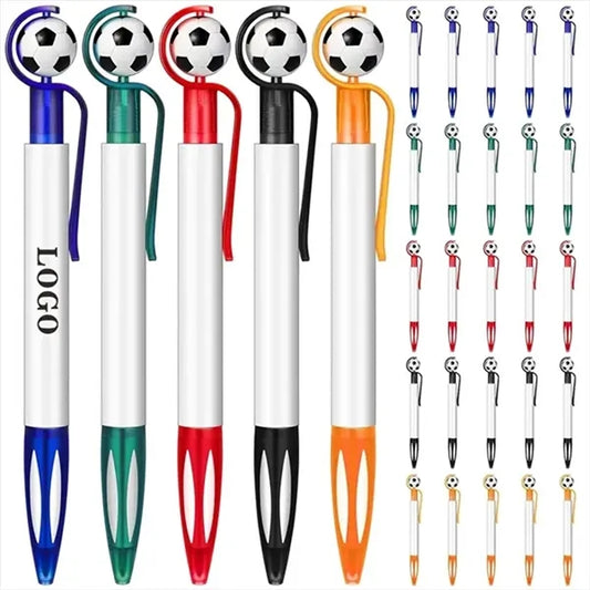 Soccer Ballpoint Pen Fun Rotating Football Design