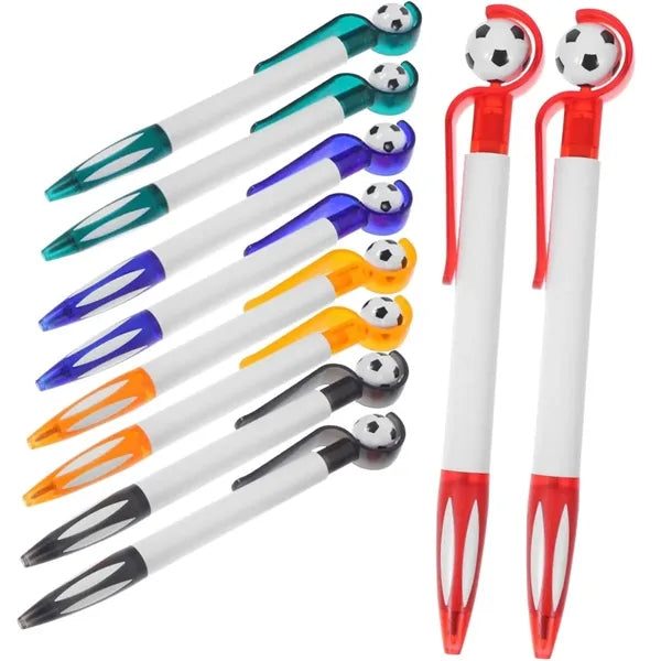 Soccer Ballpoint Pen Fun Rotating Football Design