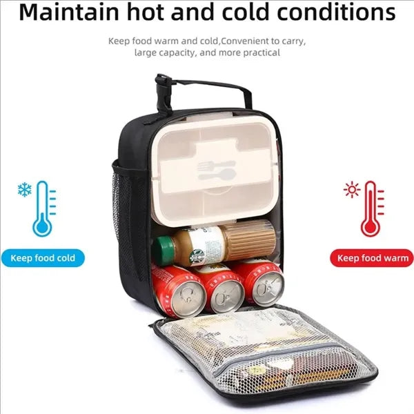 Lunch Cooler Bag With Portable Handle