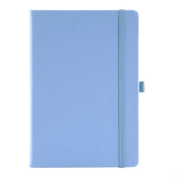 Logo A5 Lined Journal Notebooks with Pen Loop