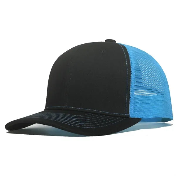 Eco-Friendly Sport Trucker Cap w/Laser Cut Mesh Back