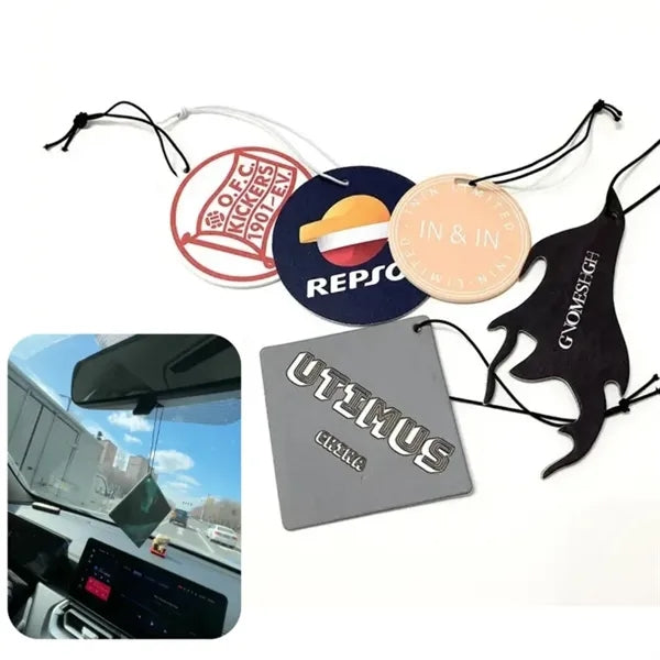 3" Custom Shape Perfume Car Air Freshener