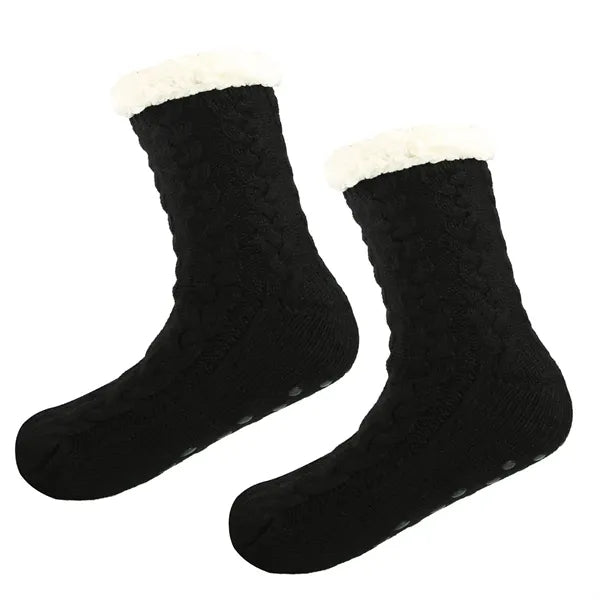 Unisex Winter Thick Non-skid Fuzzy Slipper Socks
