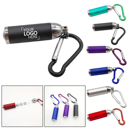 Mini Zoom LED Keychain Flashlight