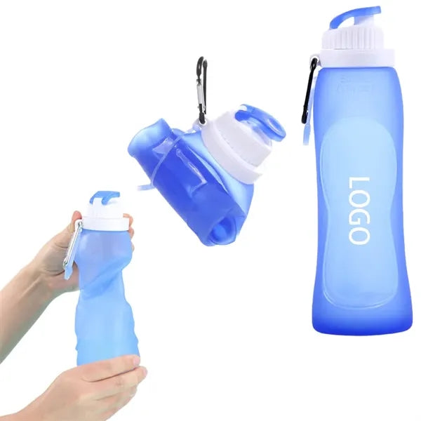 Folding Portable Silicone Water Bottle