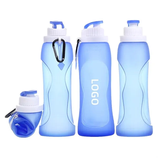 Folding Portable Silicone Water Bottle