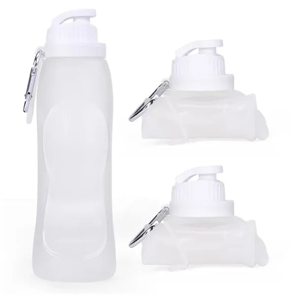 Folding Portable Silicone Water Bottle