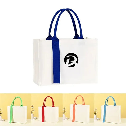 Handheld Canvas Tote Bag