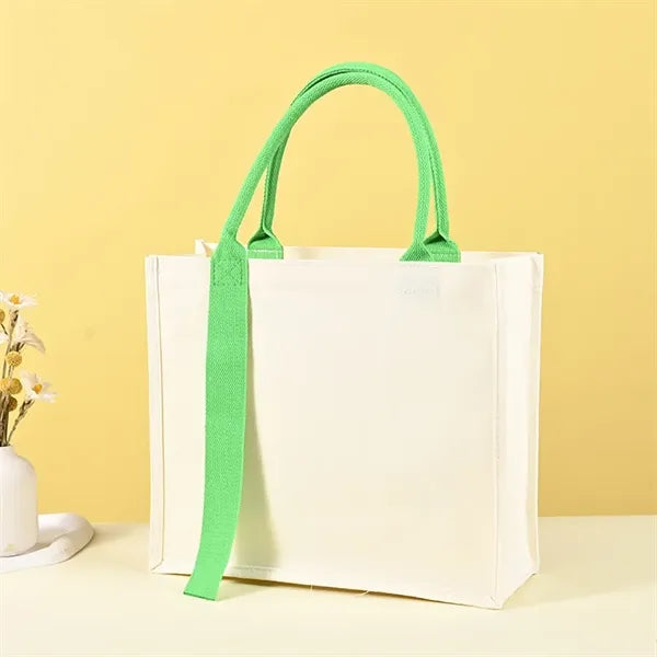 Handheld Canvas Tote Bag