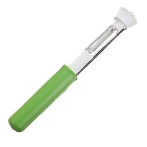 2 in 1 Stainless Steel Fruit Corer Peeler Tool