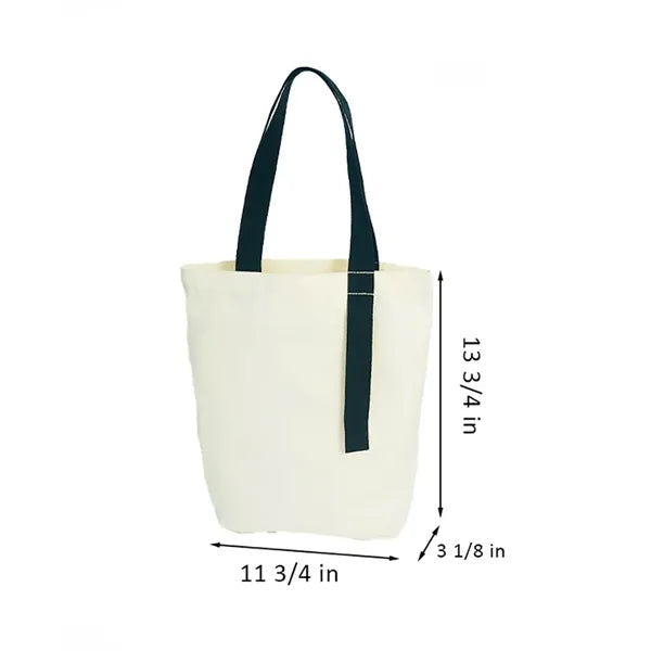 Handheld Canvas Tote Bag