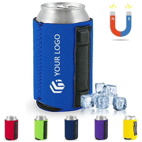 Party favors event beer insulated magnetic can cooler sleeve