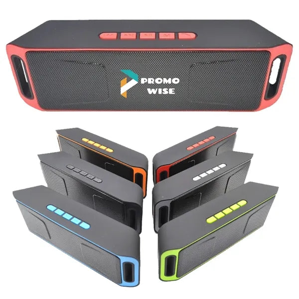 Mini Card Subwoofer Outdoor Wireless Dual Speaker Player