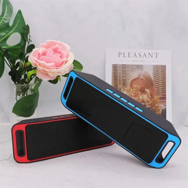 Mini Card Subwoofer Outdoor Wireless Dual Speaker Player