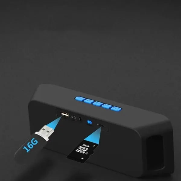 Mini Card Subwoofer Outdoor Wireless Dual Speaker Player