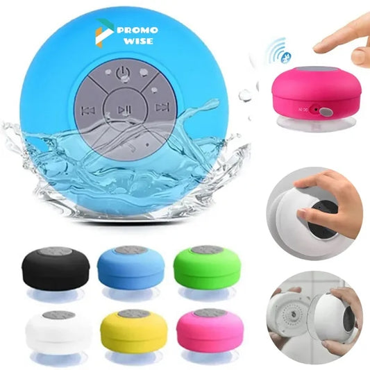 Suction Cup Waterproof Wireless Mini Hands-Free Speaker