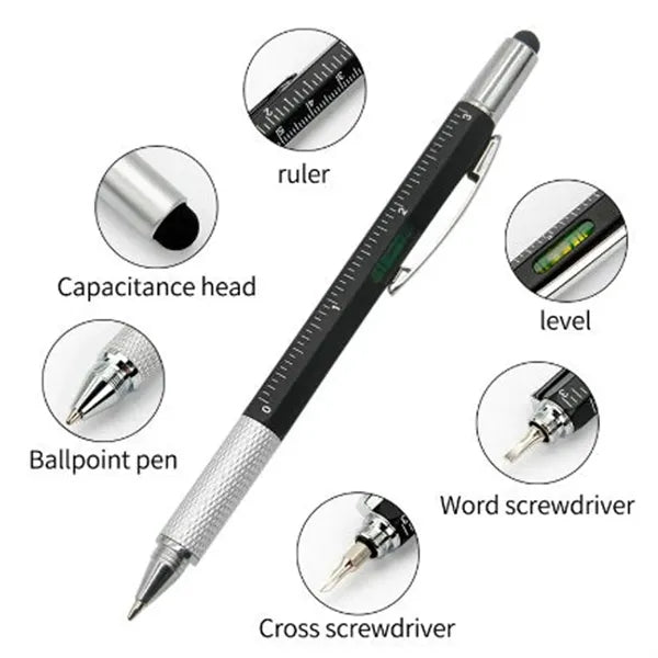 6 in 1 Multifunction Tool Pen