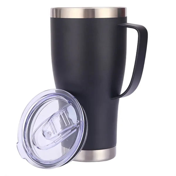 30oz Stainless Steel Tumbler with Handle