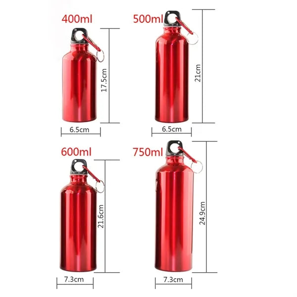 25oz Aluminum Single Wall Bike Sports Water Bottle