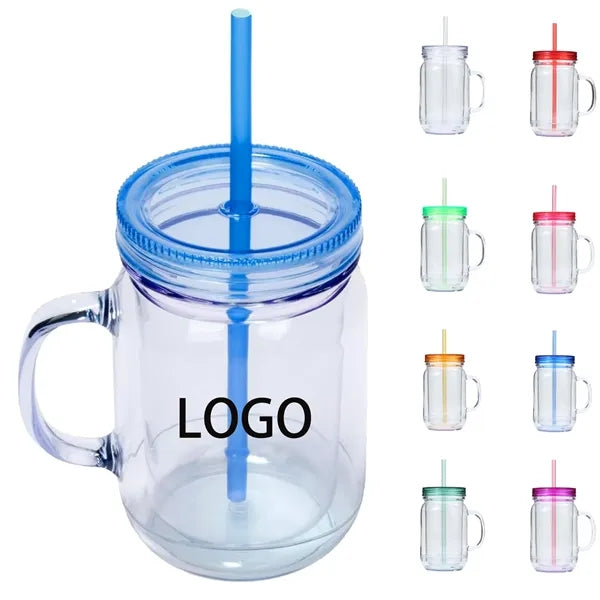 20 oz Double Insulated Tumbler with Straw