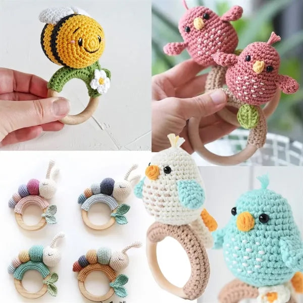 Wooden Baby Rattle