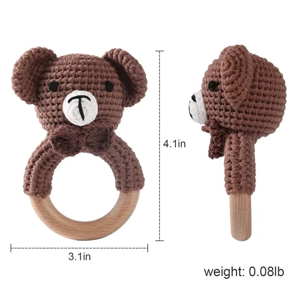 Wooden Baby Rattle