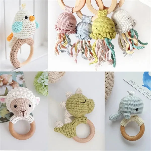 Wooden Baby Rattle