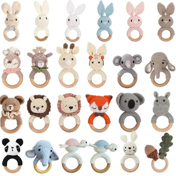 Wooden Baby Rattle