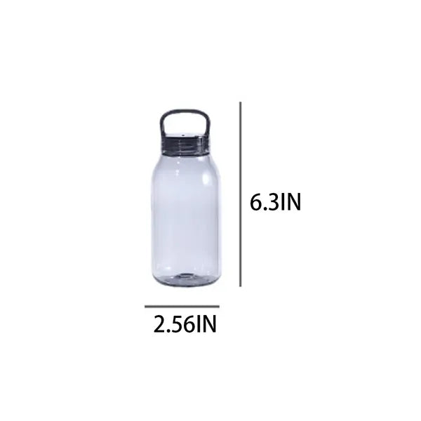 Transparent Plastic Water Bottle With Handle