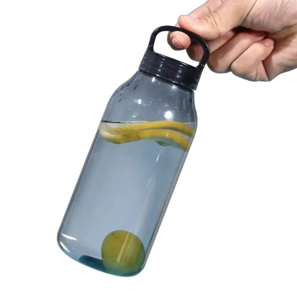 Transparent Plastic Water Bottle With Handle