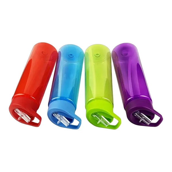 Outdoor Sports Straw Mug Water Bottle