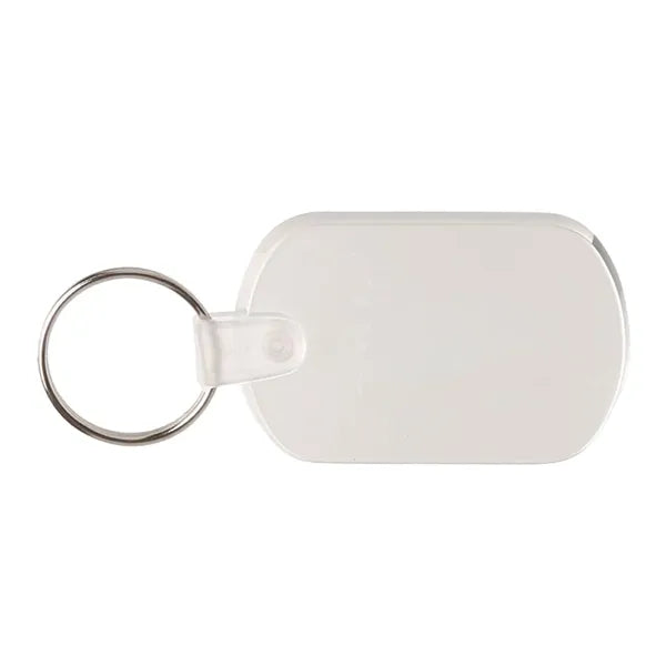 Soft Tag Flexible Plastic Keychains