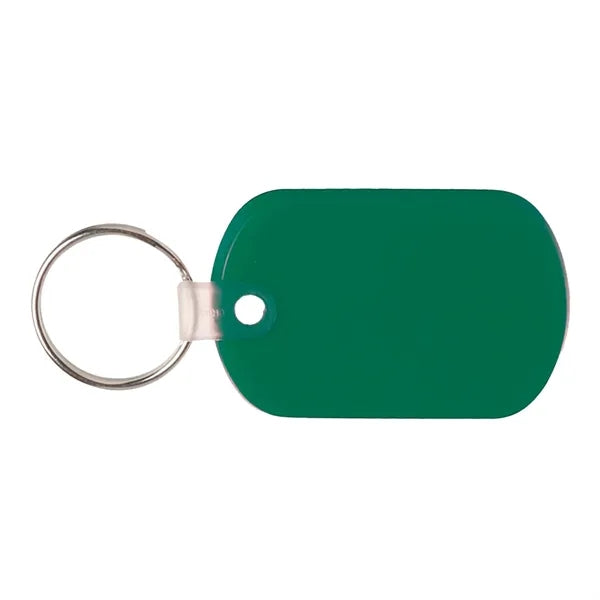 Soft Tag Flexible Plastic Keychains