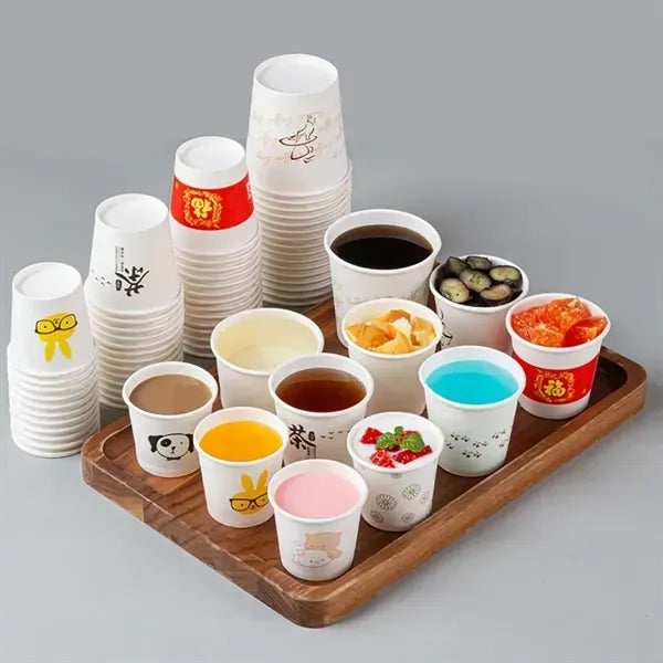 Mini 3oz Disposable Party Birthday Bathroom Shot Paper Cup