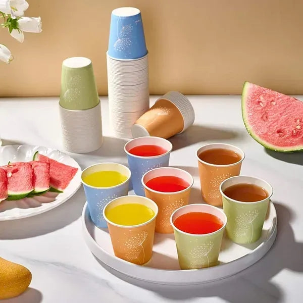 Mini 3oz Disposable Party Birthday Bathroom Shot Paper Cup