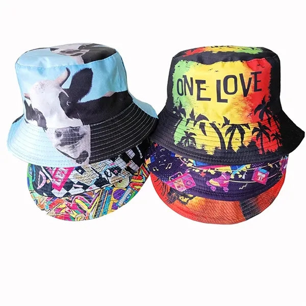 Design Full Color Cotton Bucket Hat