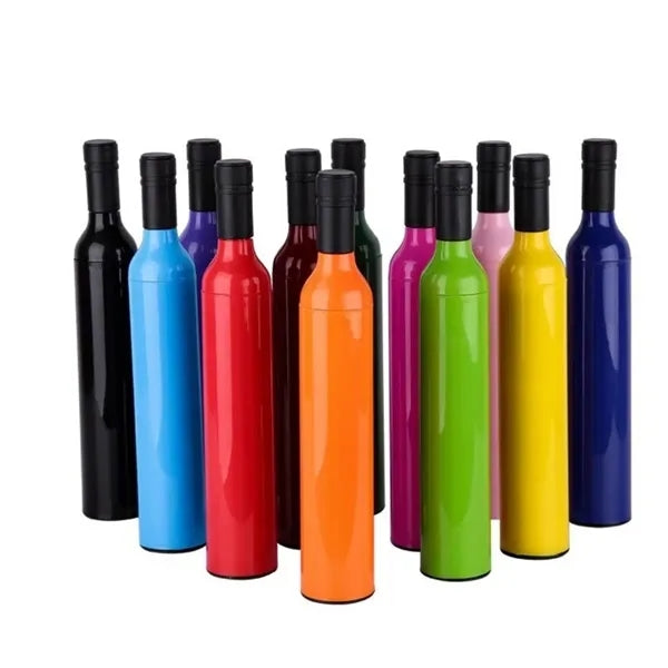 Creative Bottle Folding Umbrella Gift Idea