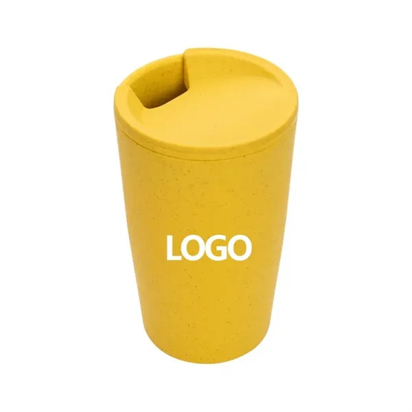 Eco Wheat Straw Cup with Lid