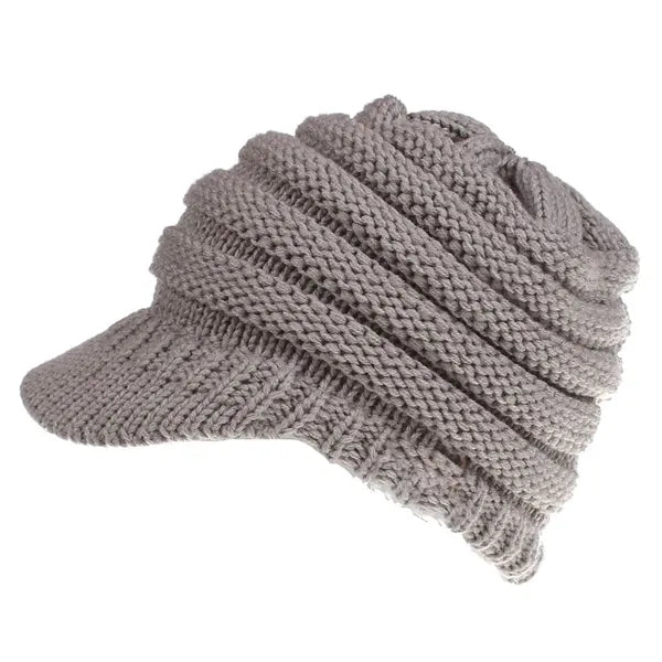 Peaked Solid Cap