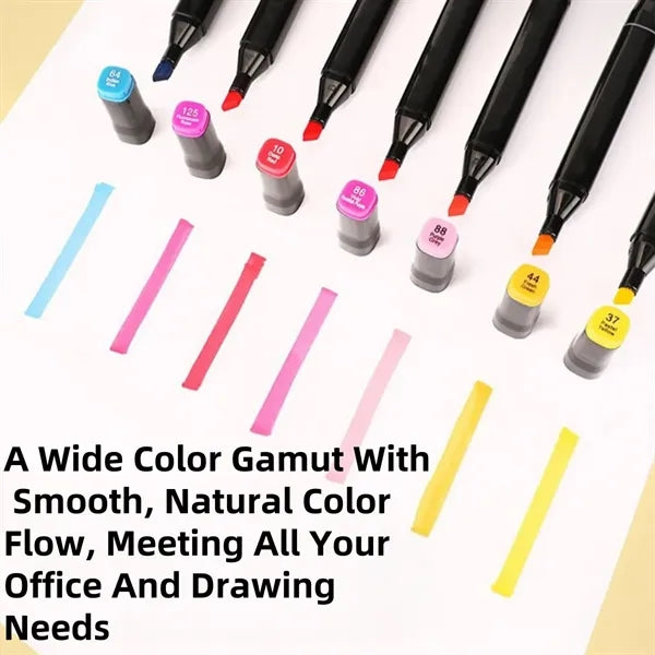 48 Color Double Ended Marker Pen Set