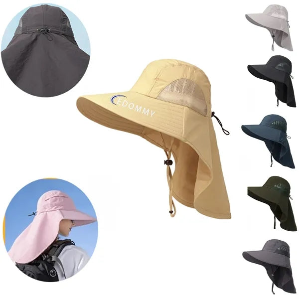 Cooling Sun Hat with Neck Flap
